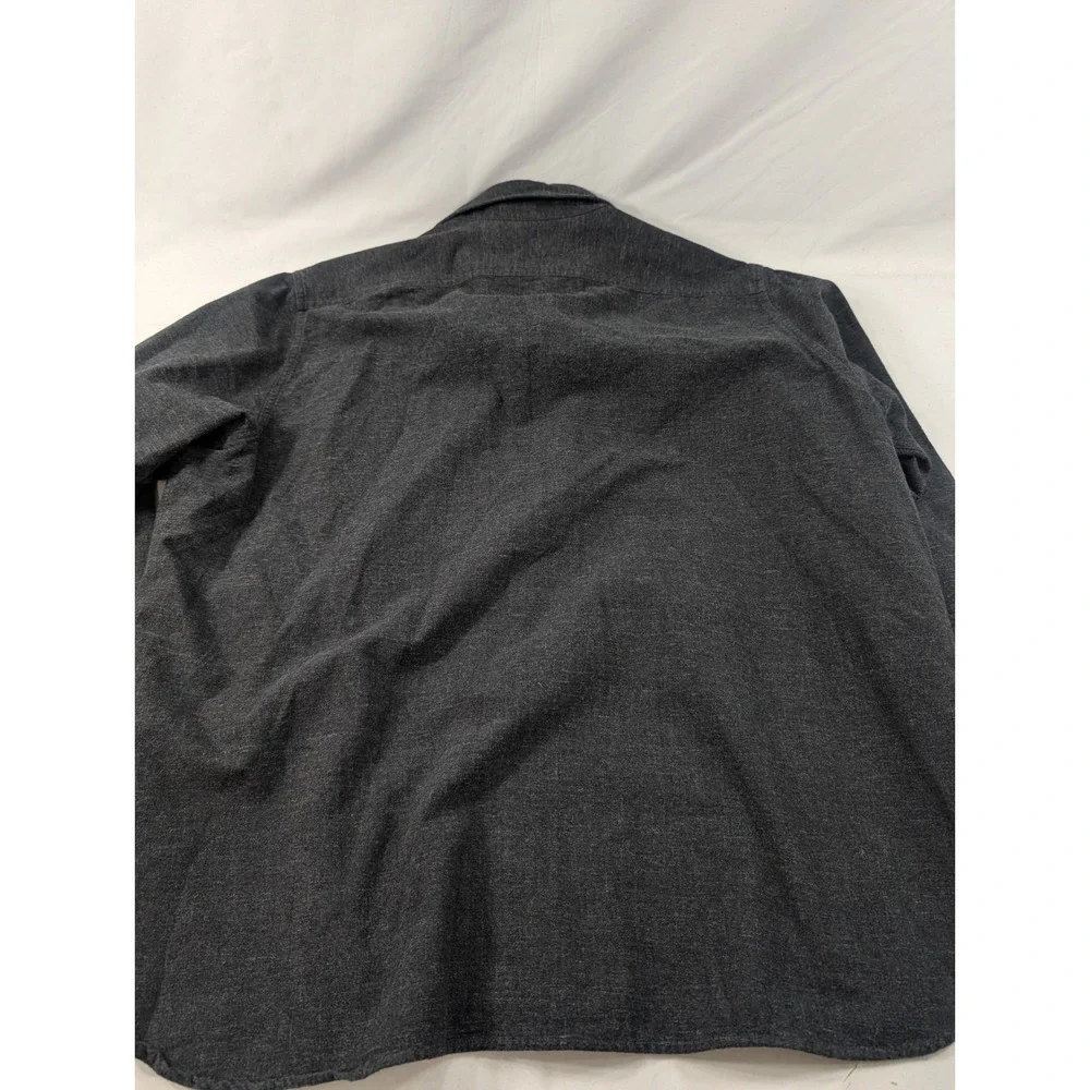 Polo Ralph Lauren Charcoal Men's Size XXL Flap Pocket Classic Fit Flannel Shirt